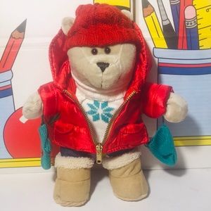 Starbucks 2006 Bearista winter Bear Plush